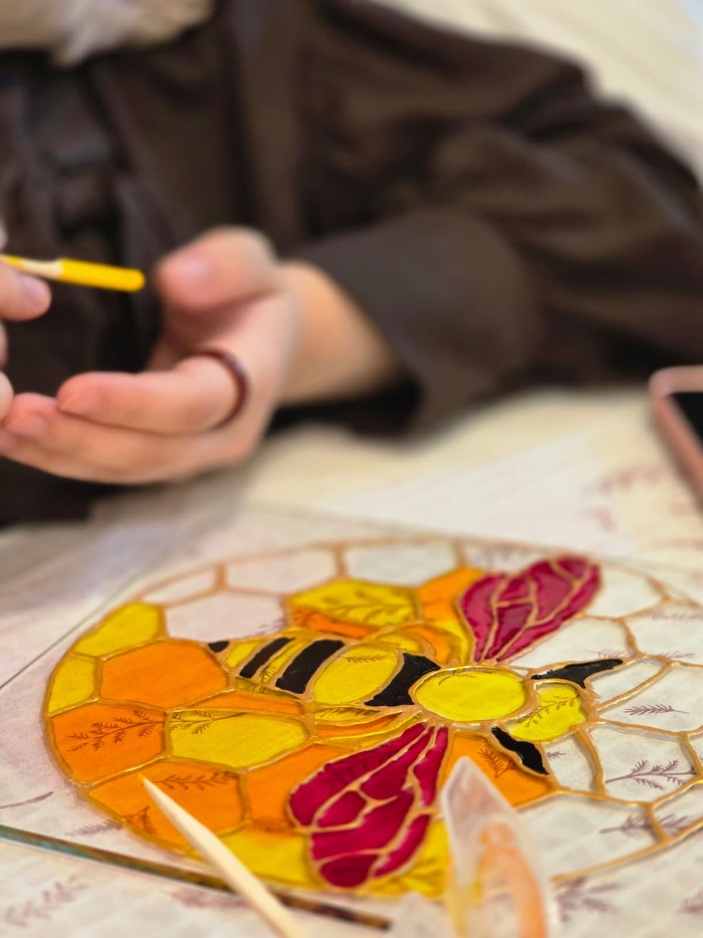 Vitray Cam Boyama Workshop - Frezya Sanat Atölyesi
