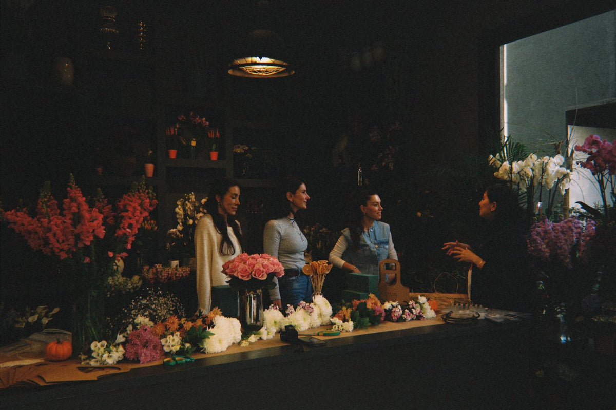 Çiçek Buketi Workshop - Beyaz Çiçek