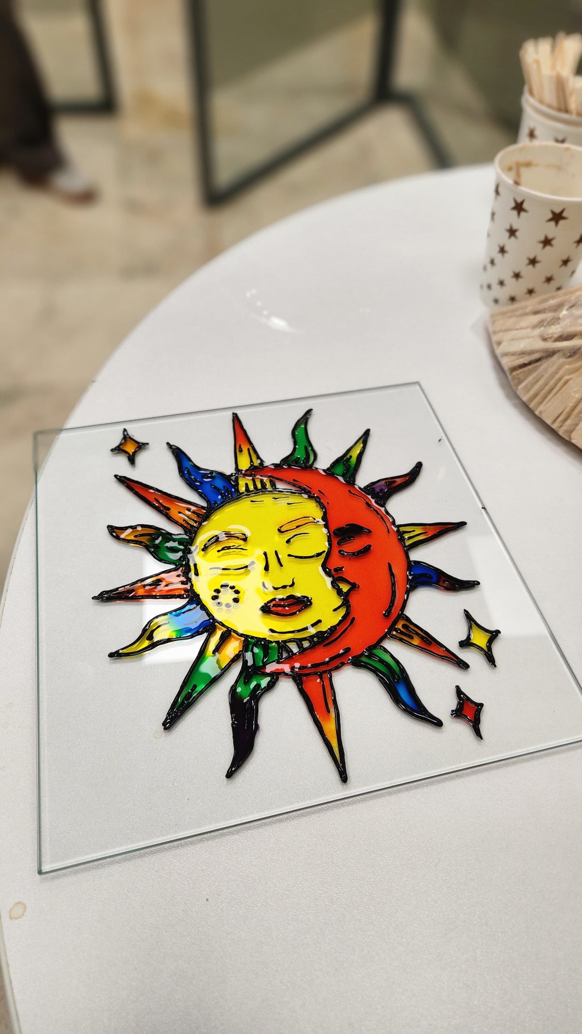 Vitray Cam Boyama Workshop - Frezya Sanat Atölyesi