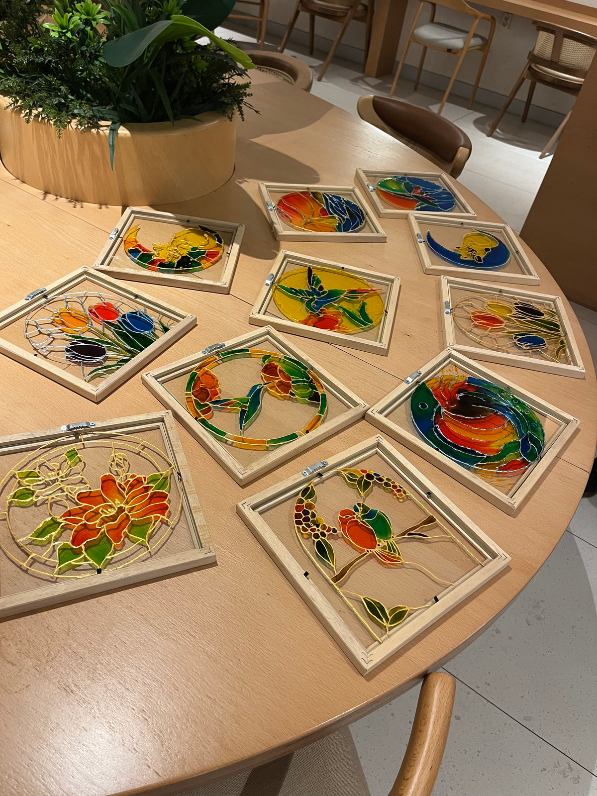 Vitray Cam Boyama Workshop